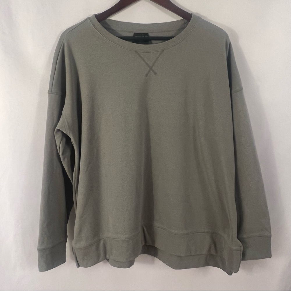 32 Degrees Heat sweatshirt Womans XXL crew neck sweater Gray
